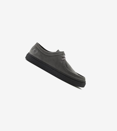 Fred Perry Dawson Low Suede Schoenen Heren Grijs | LRU214875