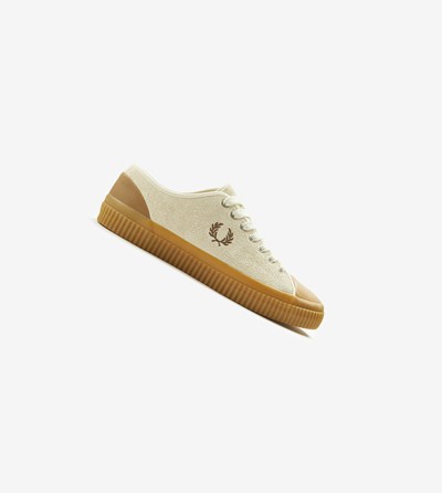 Fred Perry Hughes Low Sneakers Heren Wit | FCQ093126