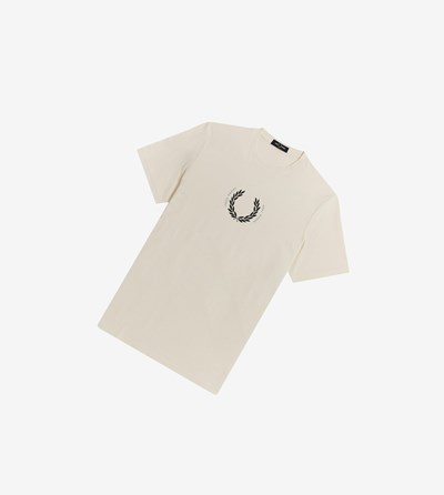 Fred Perry Laurel Wreath T-shirts Heren Grijs | XFT674301