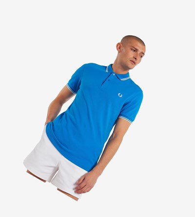 Fred Perry M3600 Poloshirt Heren Blauw | PNT930572