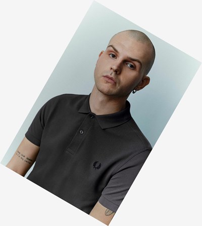 Fred Perry M6000 Poloshirt Heren Grijs Zwart | YXF207869