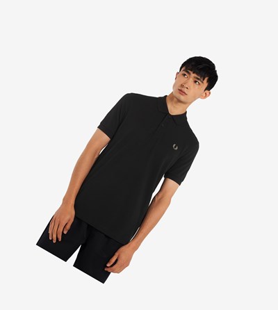 Fred Perry M6000 Poloshirt Heren Zwart | HSJ194562