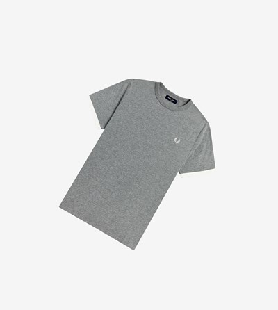 Fred Perry Ringer T-shirts Heren Grijs | WRU629108