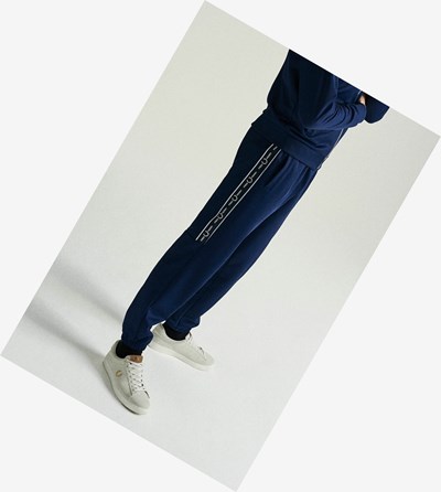 Fred Perry Taped Panel Track Pants Broek Heren Donkerblauw | YTH752480