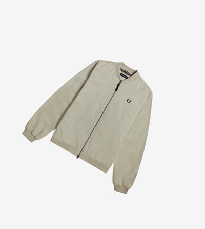 Fred Perry Twill Bomber Jacket Jassen Heren Grijs | RLA036498