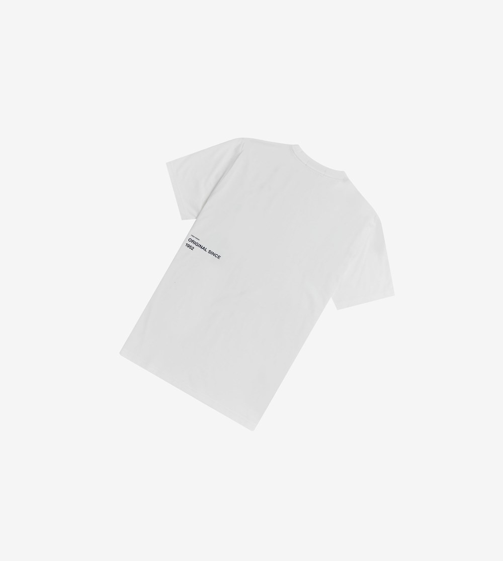 Fred Perry Gradient Dot T-shirts Heren Wit | KYT014369