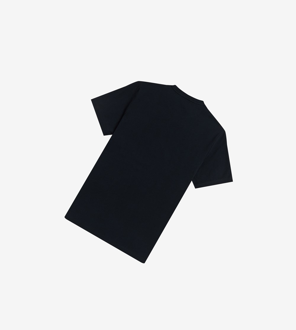 Fred Perry Grafische T-shirts Heren Donkerblauw | UGF293870