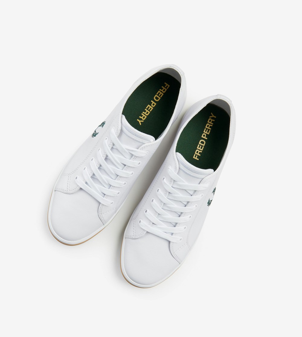 Fred Perry Kingston Sneakers Heren Wit | NOW257439