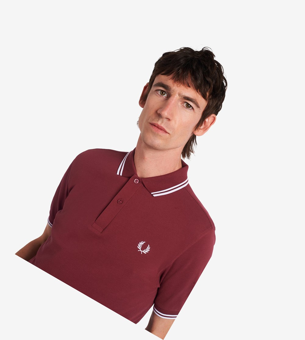 Fred Perry M3600 Poloshirt Heren Wit | JHQ984365