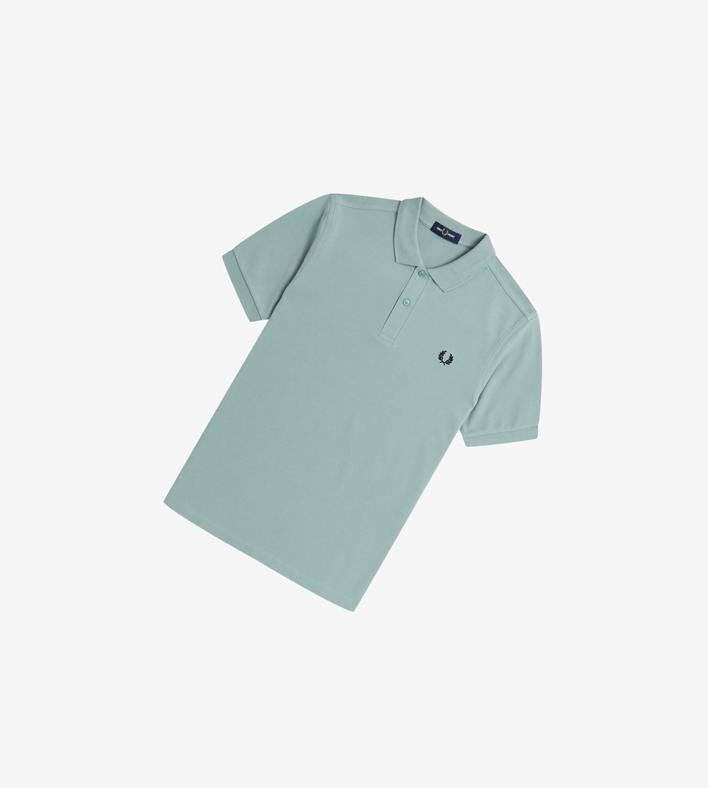 Fred Perry M6000 Poloshirt Heren Zilver Blauw Zwart | OQT934516